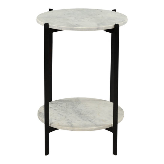 Melanie Accent Table White