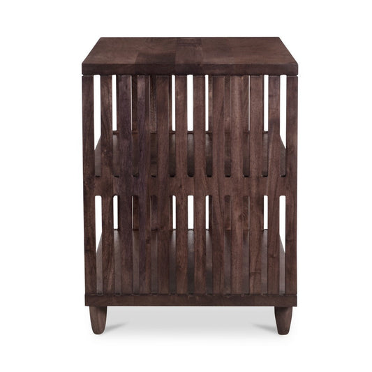 Rhys Side Table Brown