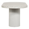 Lyon Outdoor Dining Table Light Grey