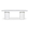 Eris Outdoor Dining Table White MCN-JK-1011-18-0