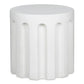 Eris Outdoor Accent Table White MCN-JK-1013-18