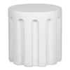 Eris Outdoor Accent Table White MCN-JK-1013-18