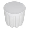 Eris Outdoor Accent Table White