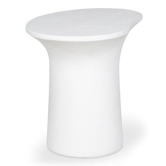 Yumi Outdoor Accent Table White