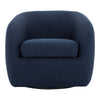 Maurice Swivel Chair Midnight Blue