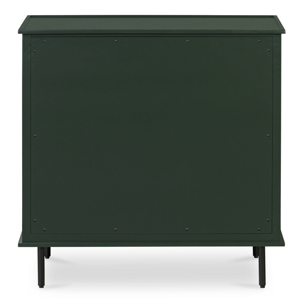 Reagan 3 Drawer Nightstand Deep Green MCN-JU-1007-27