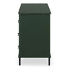 Reagan 6 Drawer Dresser Deep Green