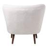 Margot Accent Chair Vegan Shearling Cream MCN-JW-1006-05