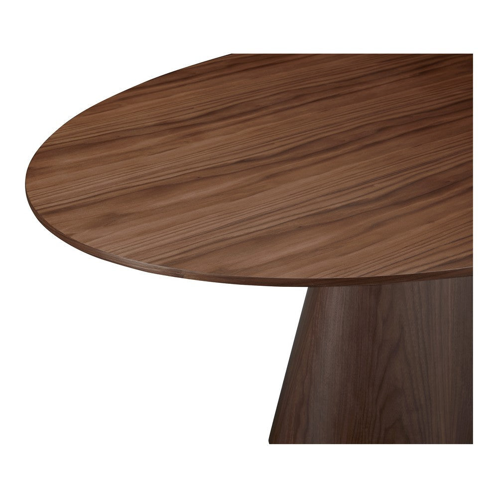 Otago Oval Dining Table Walnut Brown MCN-KC-1007-03-0