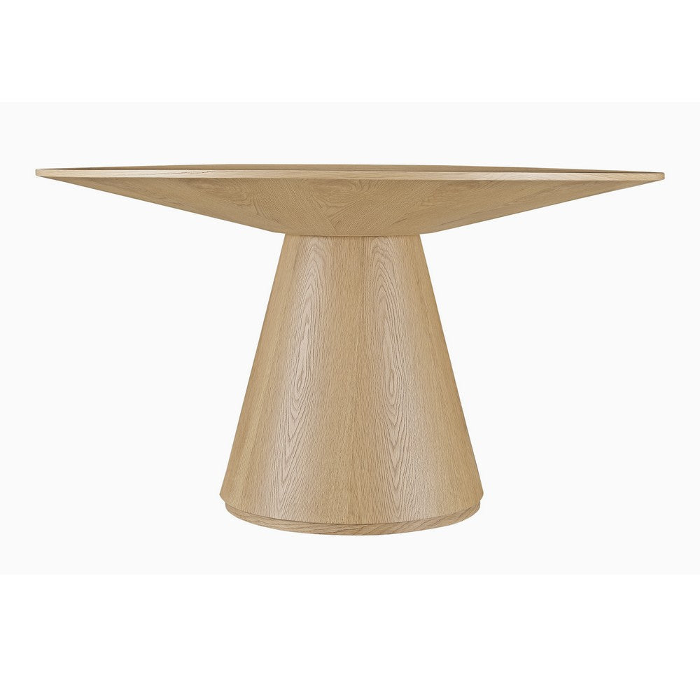 Otago Round Dining Table Natural Oak