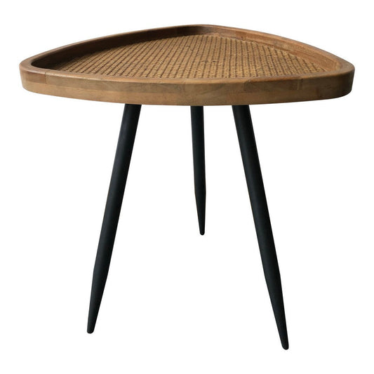 Rollo Rattan Side Table Natural