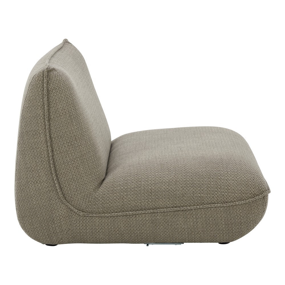 Zeppelin Slipper Chair Speckled Pumice