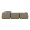 Zeppelin Classic L-Shaped Modular Sectional Speckled Pumice