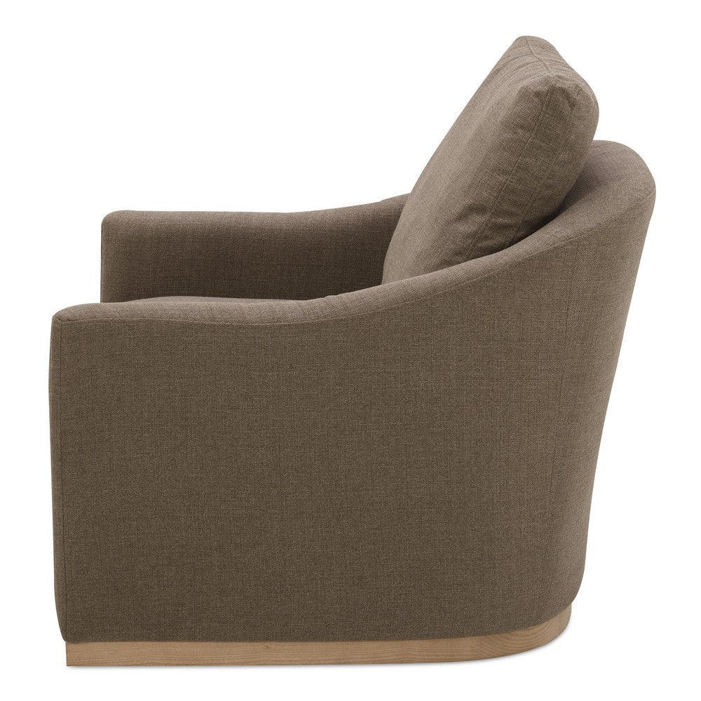 Linden Swivel Chair Soft Taupe