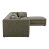 Lowtide Lounge Modular Sectional Stone Tweed