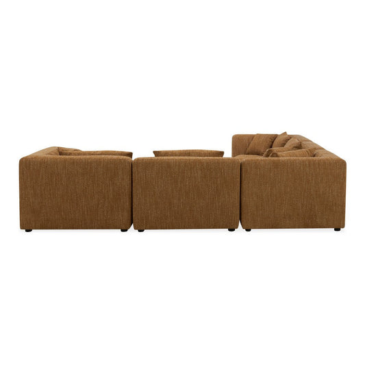 Lowtide Classic L-Shaped Modular Sectional Amber Glow