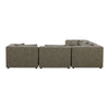 Lowtide Classic L-Shaped Modular Sectional Stone Tweed