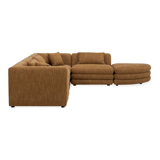 Lowtide Alcove Modular Sectional Amber Glow