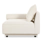 Rosello Left Arm Facing Chair White MCN-OA-1008-18