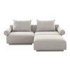 Rosello Nook Modular Sectional Light Grey