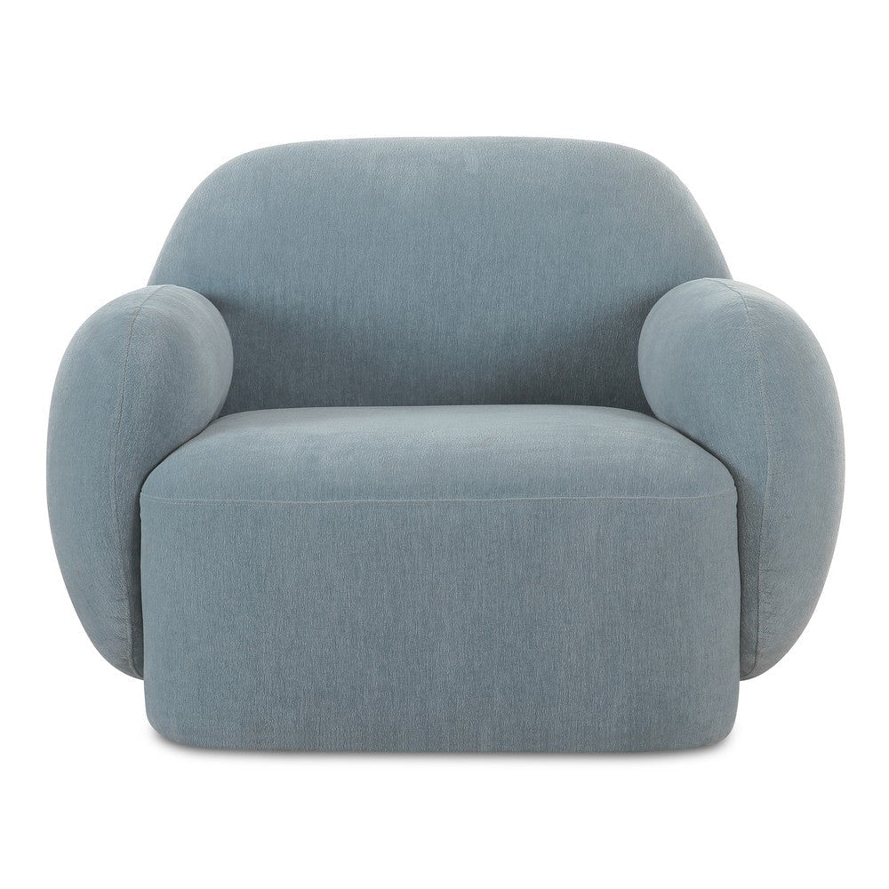 Hazel Lounge Chair Light Blue