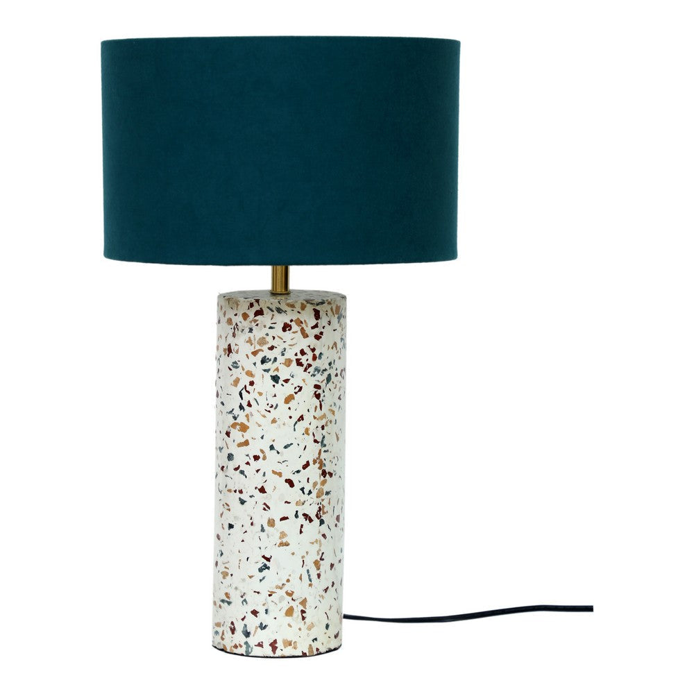 Terrazzo Cylinder Table Lamp