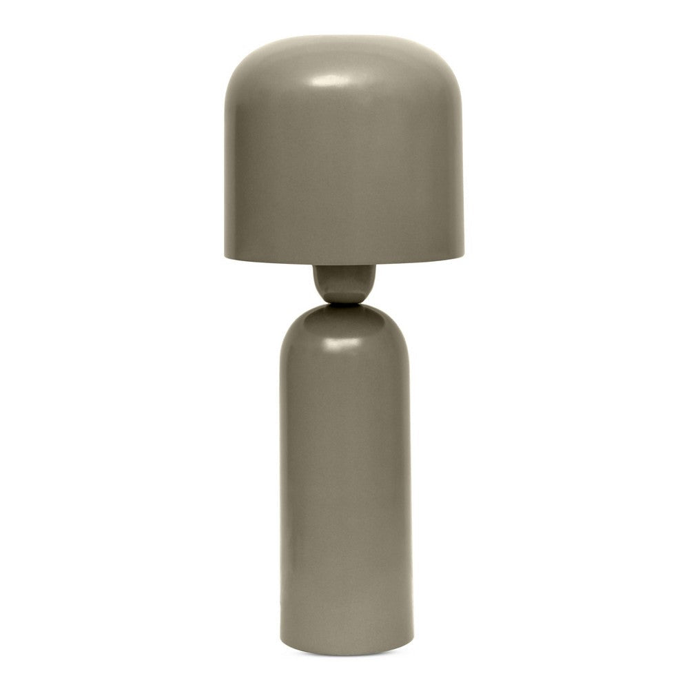 Echo Gloss Table Lamp Taupe