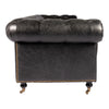 Birmingham Sofa Black Leather MCN-PK-1007-02