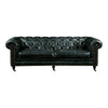 Birmingham Sofa Black Leather