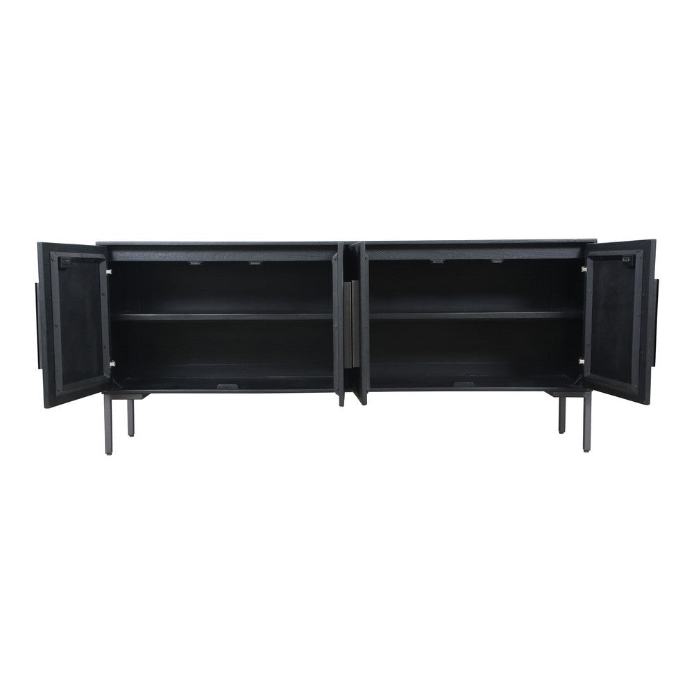 Fishbone Sideboard Black MCN-QM-1003-02