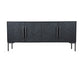 Fishbone Sideboard Black