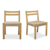 Finn Dining Chair Natural – Set Of Two