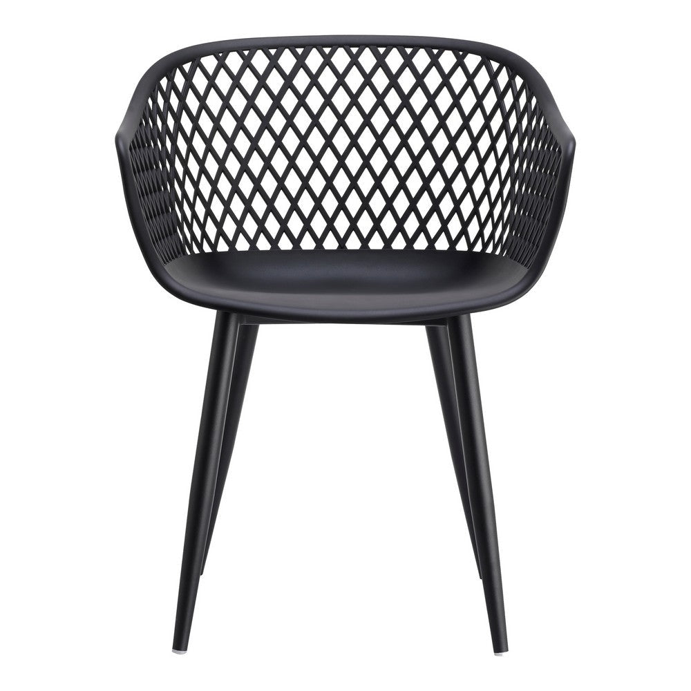 Piazza Outdoor Chair Black - Set Of Two