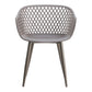 Piazza Outdoor Chair Grey - Set Of Two