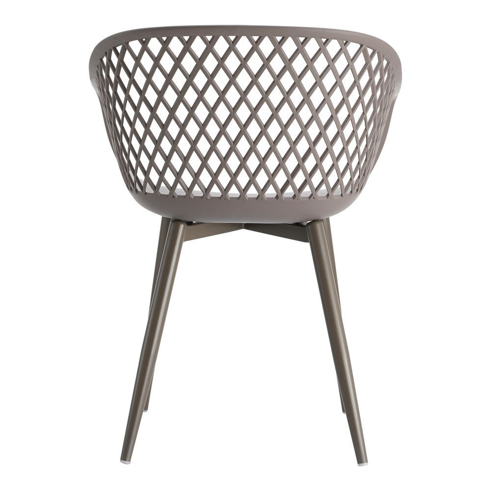 Piazza Outdoor Chair Grey - Set Of Two MCN-QX-1001-15