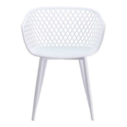 Piazza Outdoor Chair White - Set Of Two