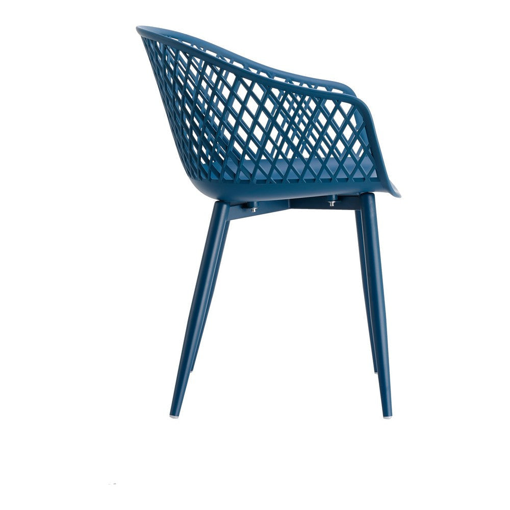 Piazza Outdoor Chair Blue - Set Of Two MCN-QX-1001-26