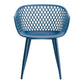 Piazza Outdoor Chair Blue - Set Of Two