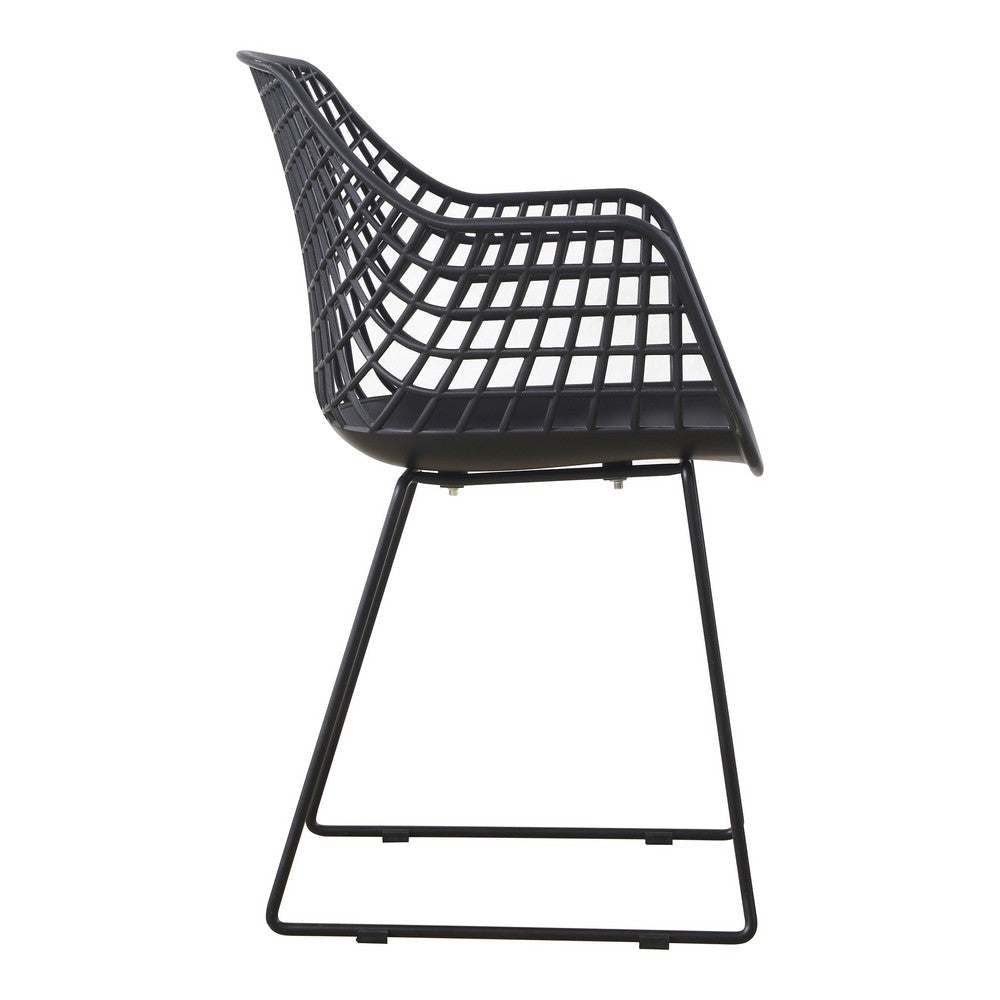 Honolulu Chair Black - Set Of Two MCN-QX-1007-02