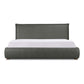 Luzon King Bed Slate Vegan Leather