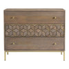 Corolla 3 Drawer Nightstand