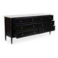 Eleanor 6 Drawer Dresser Black MCN-RP-1061-02