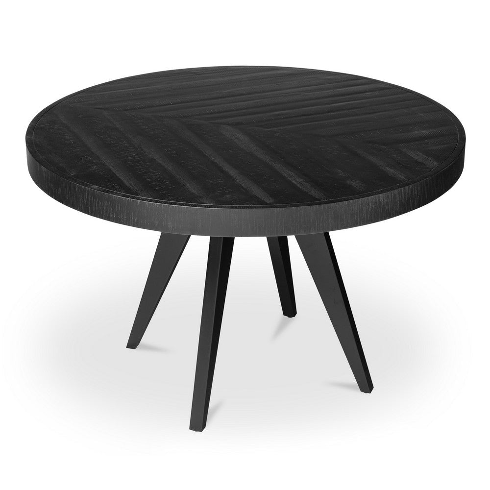 Parq Round Dining Table Black MCN-TL-1010-02