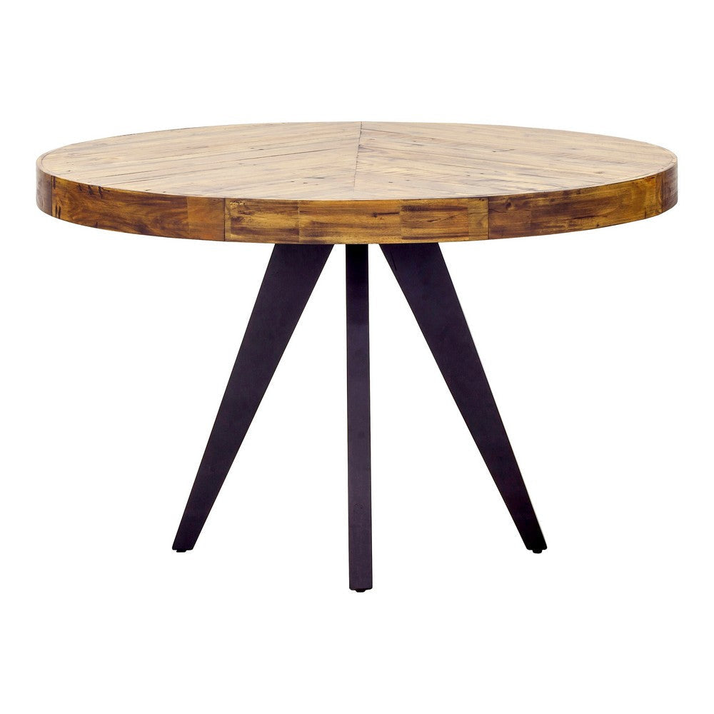 Parq Round Dining Table Amber