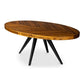 Parq Oval Dining Table Amber MCN-TL-1019-14