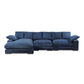 Plunge Large Sectional Navy