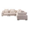 Tumble Classic L-Shaped Modular Sectional Cappuccino