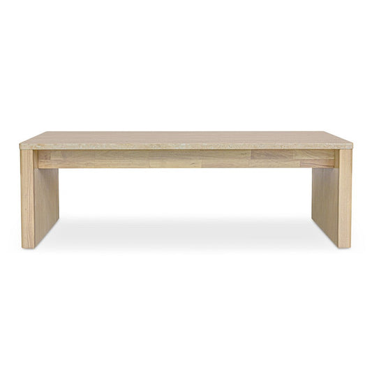 Blake Coffee Table Beige Travertine