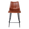 Alibi Counter Stool Brown - Set Of Two