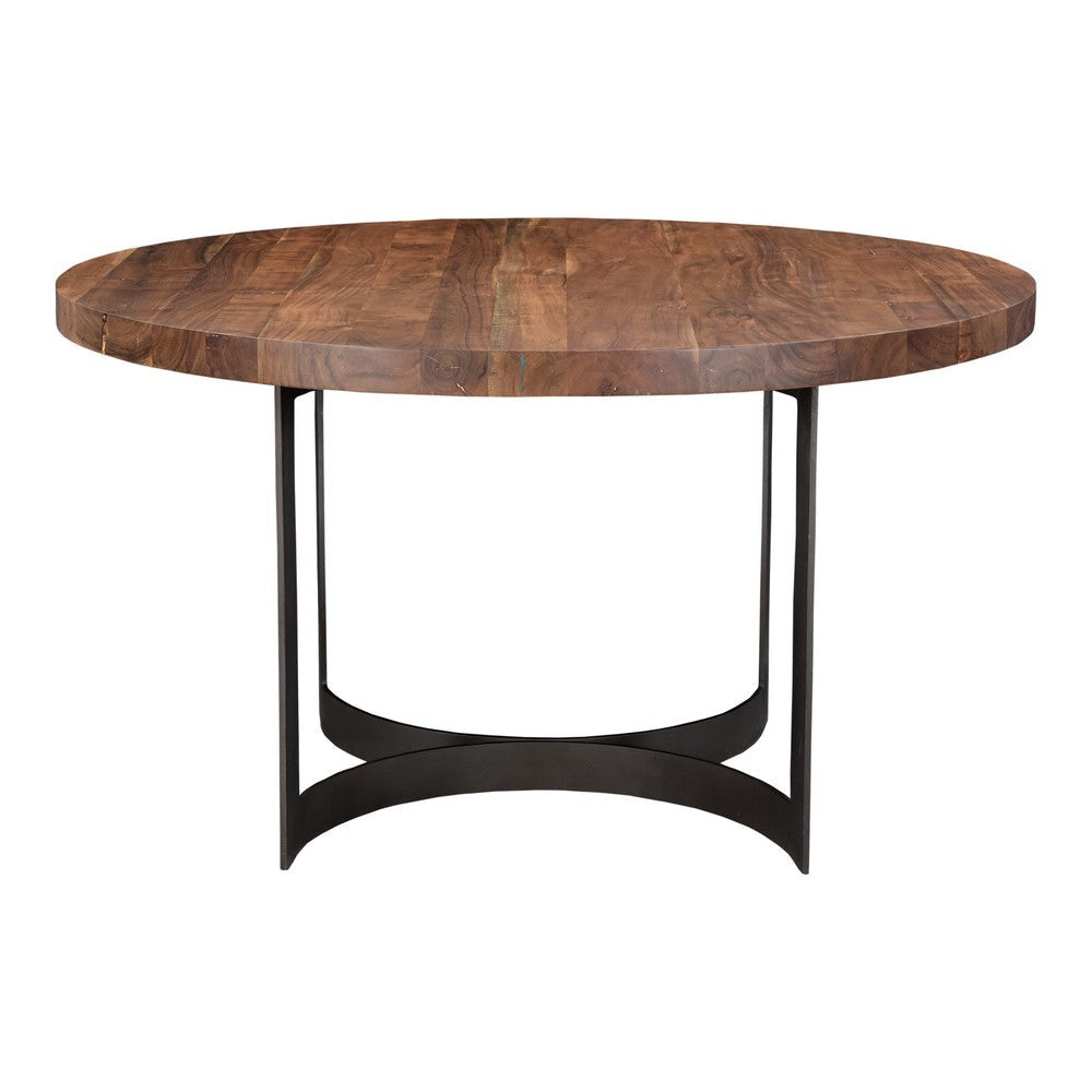 Bent Round Dining Table 54In MCN-VE-1106-03-0